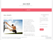 Tablet Screenshot of julimize.com